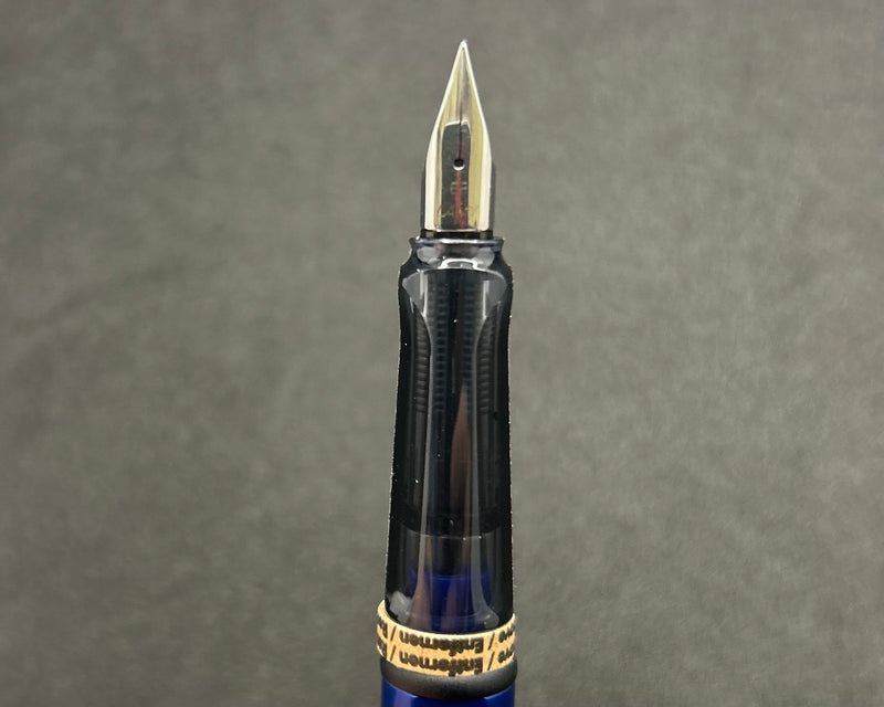 Lamy Blue Fountain Pen Stainless Steel EF Nib
