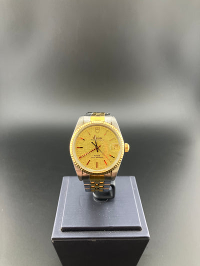 TUDOR Prince Oysterdate Ref. 72033 Automatic Two Tone Wristwatch Papers