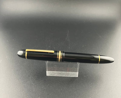 Montblanc Meisterstück No. 149 Fountain Pen 14K Gold Fine Nib Serviced