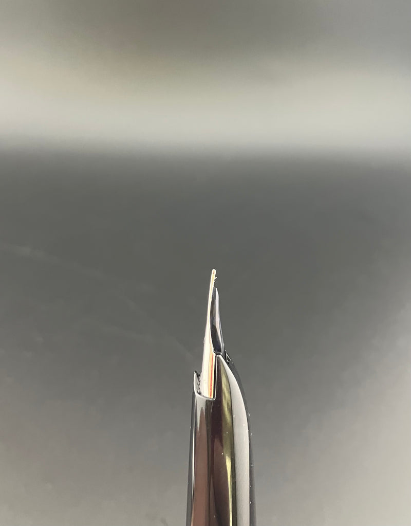 Pilot Elite Pocket Fountain Pen 18K WG Fine Nib Checkered Plaid July 9 1978
