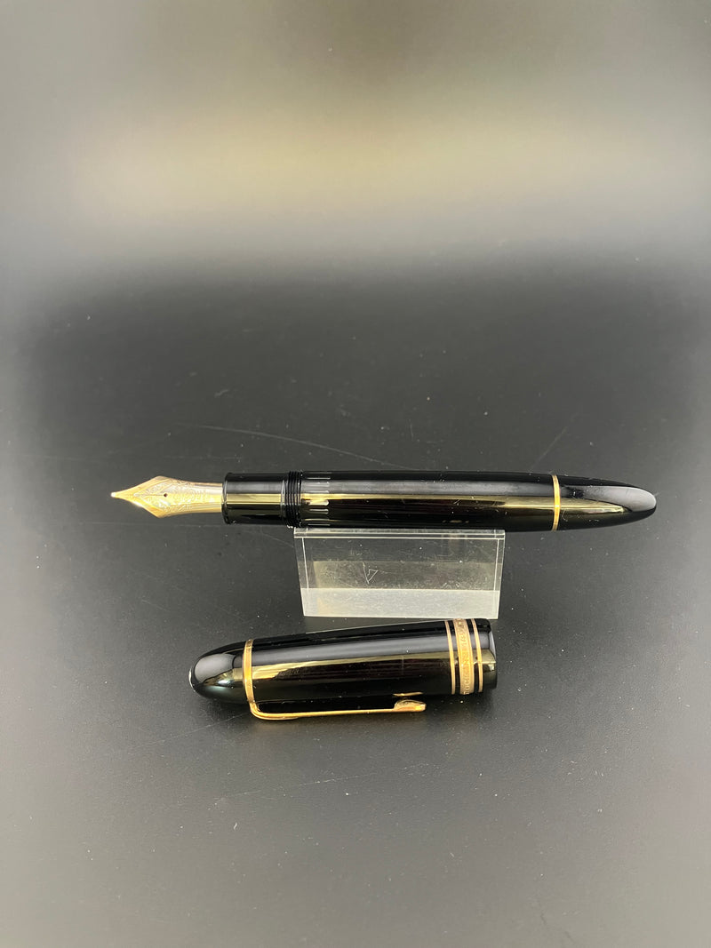 Montblanc Meisterstück No. 149 Fountain Pen 14C Medium Nib Serviced Warranty
