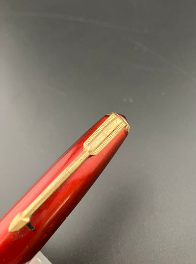 Special Ebonite Eyedropper Fountain Pen Fine Nib Rolled 14k