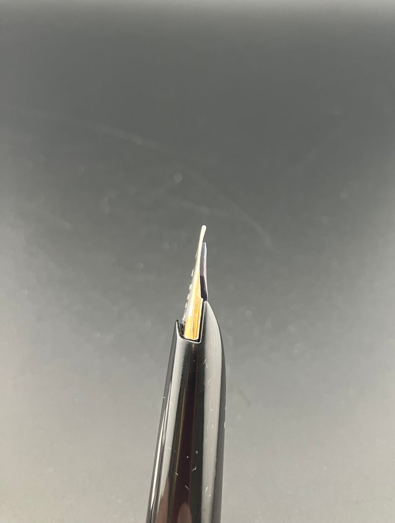 Pilot Elite Pocket Fountain Pen 18K WG Medium Nib Checkered Plaid Aug 13 1978
