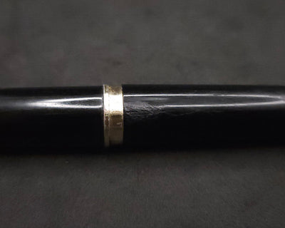 Sailor Black and Gold Fountain Pen 18k Gold Fine Nib