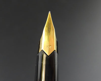 Montblanc Meisterstück No. 121 Fountain Pen 18K Gold, Fine Nib Serviced