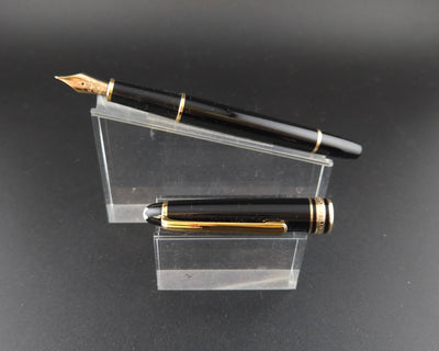 Montblanc Meisterstück No. 144 Classique Fountain Pen 14K Gold, Fine Nib