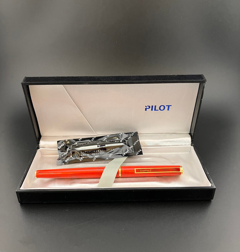 Pilot Custom Grandee L Lady Fountain Pen 14k Gold Fine Nib June 1988 Box