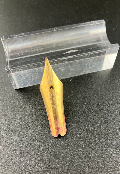 Japanese Special Eyedropper NIB Gold Plated Fine - PART ONLY