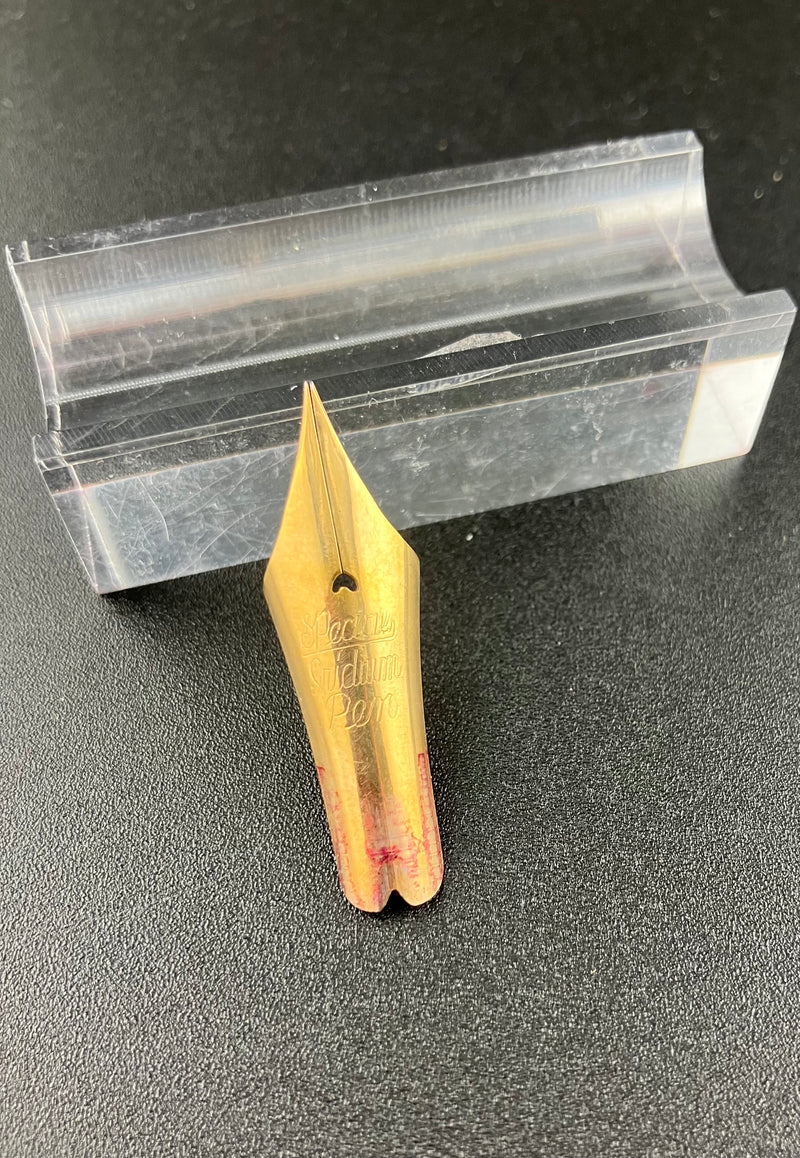 Japanese Special Eyedropper NIB Gold Plated Fine - PART ONLY