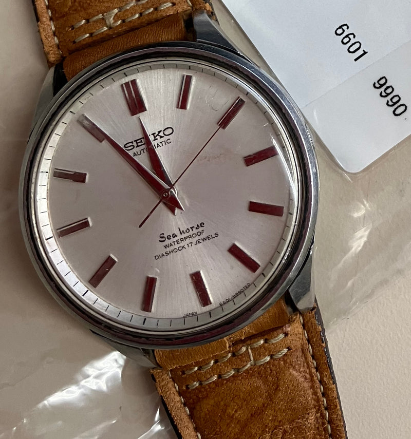 Seiko Seahorse 6601-9990 Automatic Watch 1965 No Date