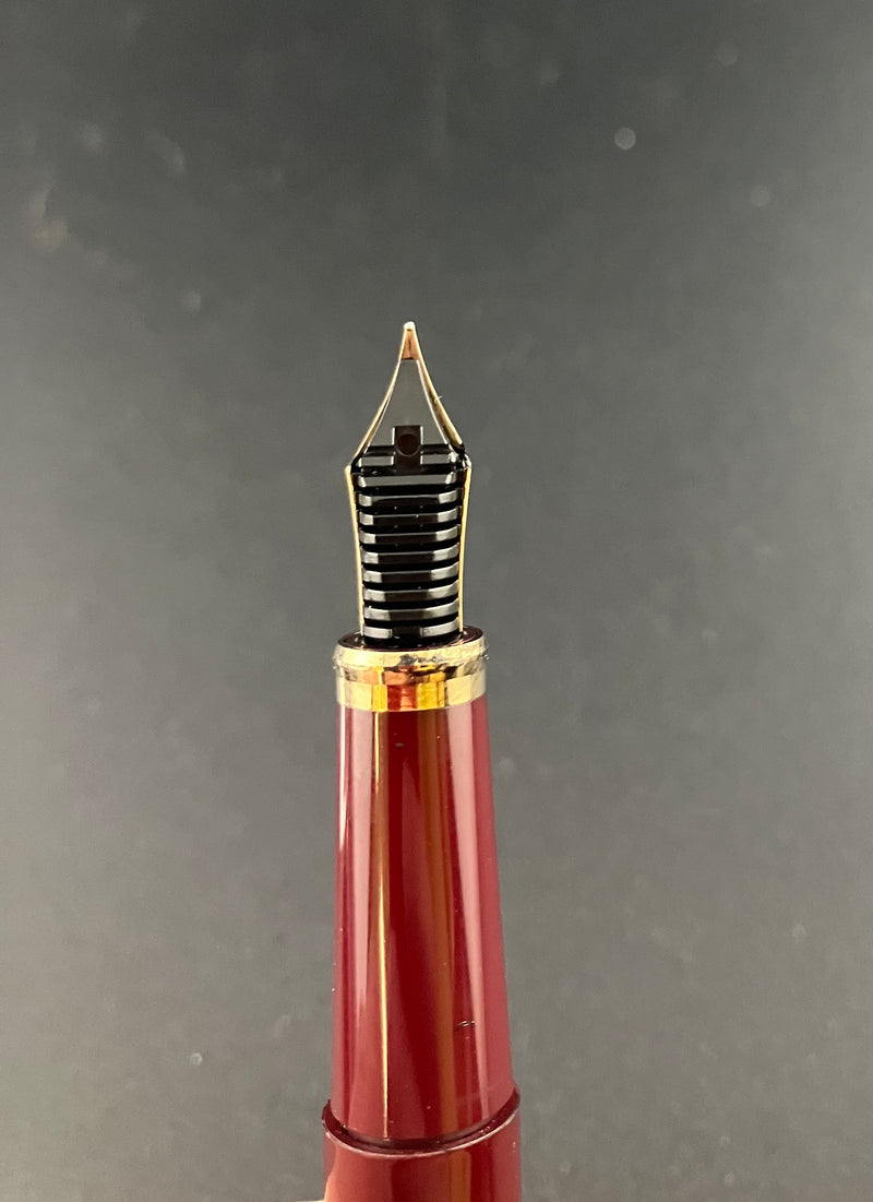 Sailor Lady Profit Burgundy Fountain Pen 14K Gold H-EF Extra Fine Nib