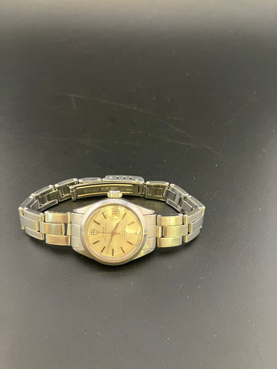 TUDOR Princess Oysterdate Ref. 7600 Automatic Women Wristwatch Box Papers