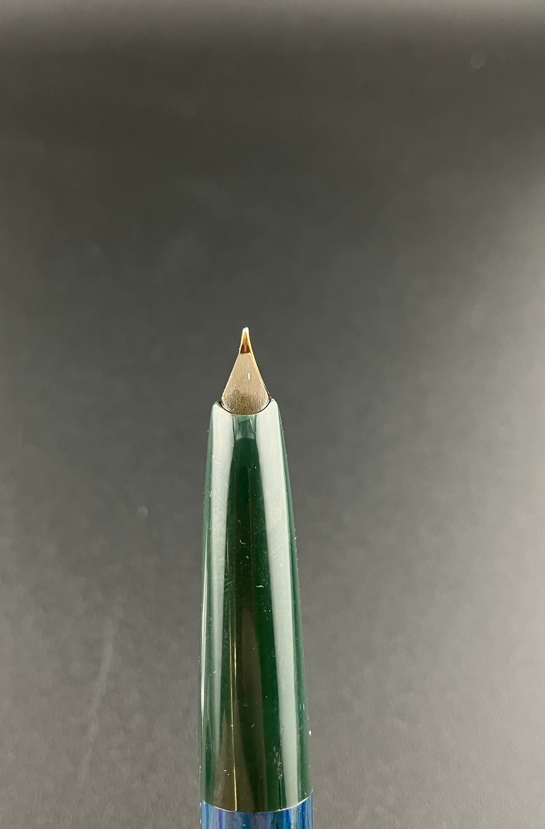 Montblanc No. 22 14K Gold Extra Fine Green Fountain Pen Parts or