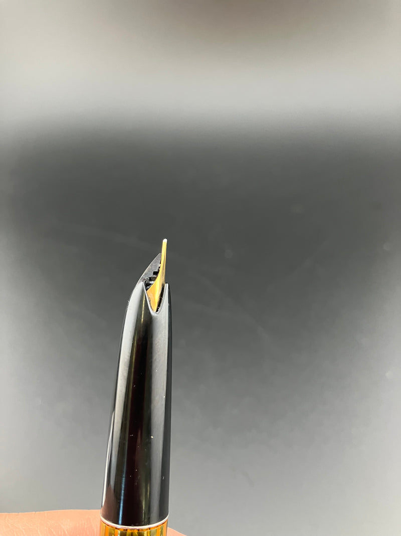 Montblanc Meisterstück No. 12 Fountain Pen 18K Fine Nib Box Serviced Warranty