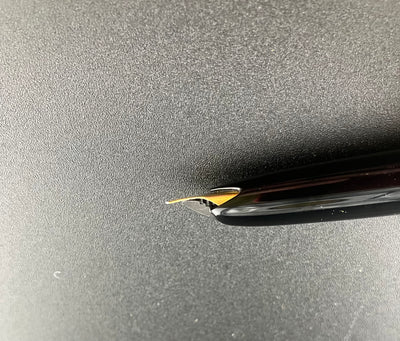 Montblanc Meisterstück No. 74 Fountain Pen 18K Gold Fine Nib Serviced Warranty