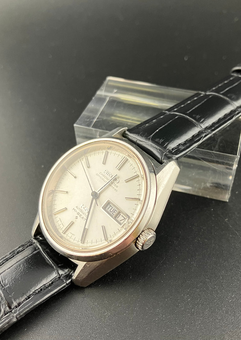 King Seiko 56KS 5626-7040 Hi-Beat Chronometer Automatic Day/Date Watch 1969