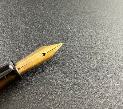 Warranted Maki-e Japanese Eyedropper Fountain Pen 14K Gold Fine Nib Parts or Repair