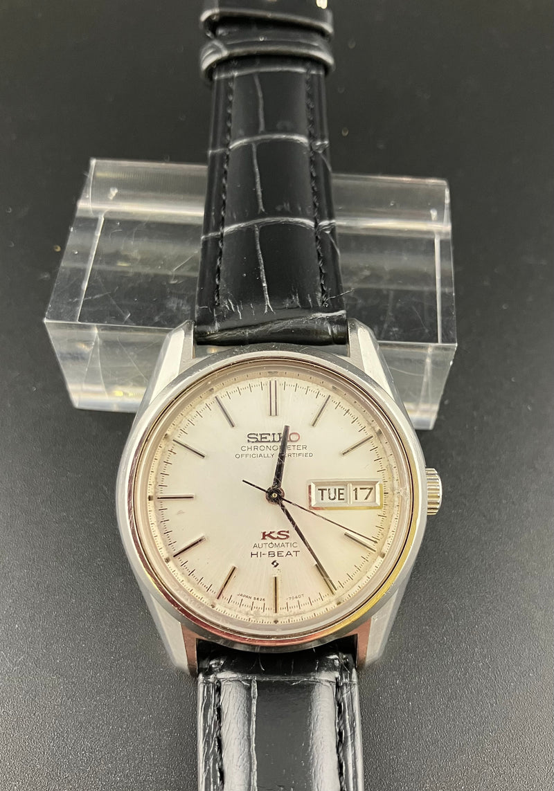 King Seiko 56KS 5626-7040 Hi-Beat Chronometer Automatic Day/Date Watch 1969