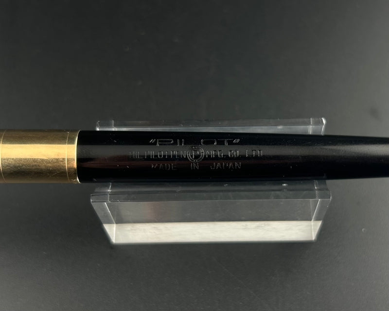 Pilot Super Fountain Pen 14K Gold Fine Nib Rolled 14k Gold Cap Band