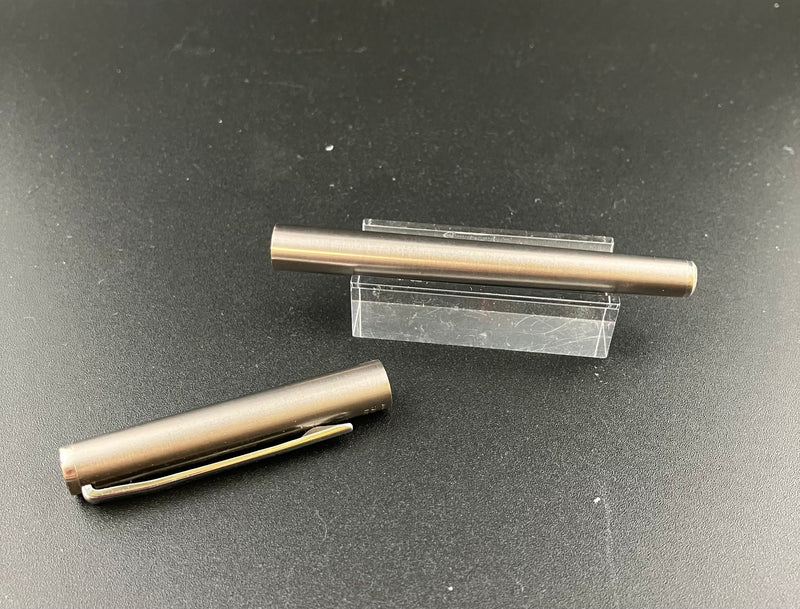 Montblanc Noblesse 1st Gen Brushed Steel Fountain Pen Body and Cap ONLY