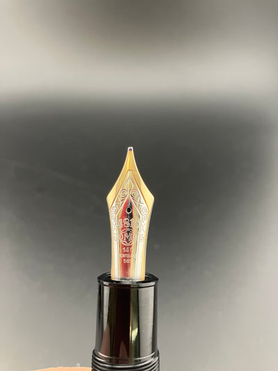 Montblanc Meisterstück No. 149 Fountain Pen 14C Broad Nib Serviced Warranty