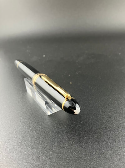 Montblanc Meisterstück No. 146 Fountain Pen 14K Gold Broad Oblique Serviced Warranty
