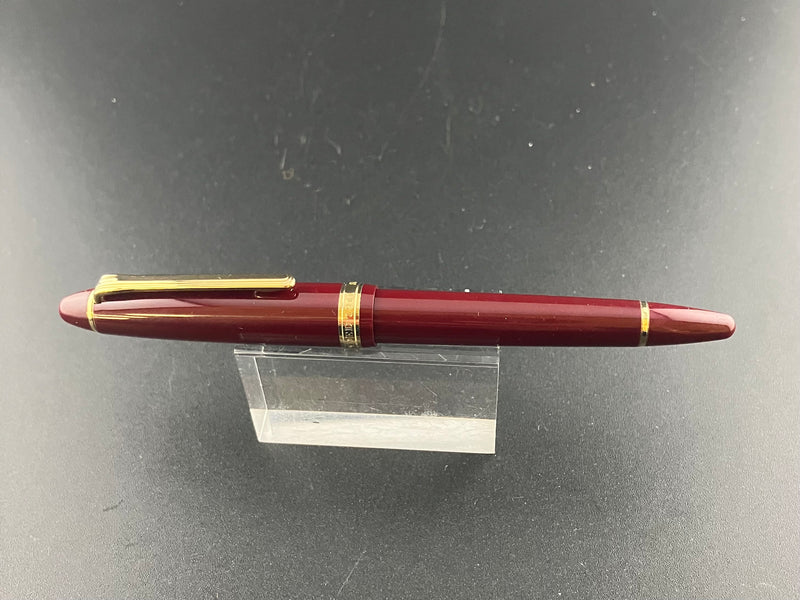 Sailor Lady Profit Burgundy Fountain Pen 14K Gold H-EF Extra Fine Nib