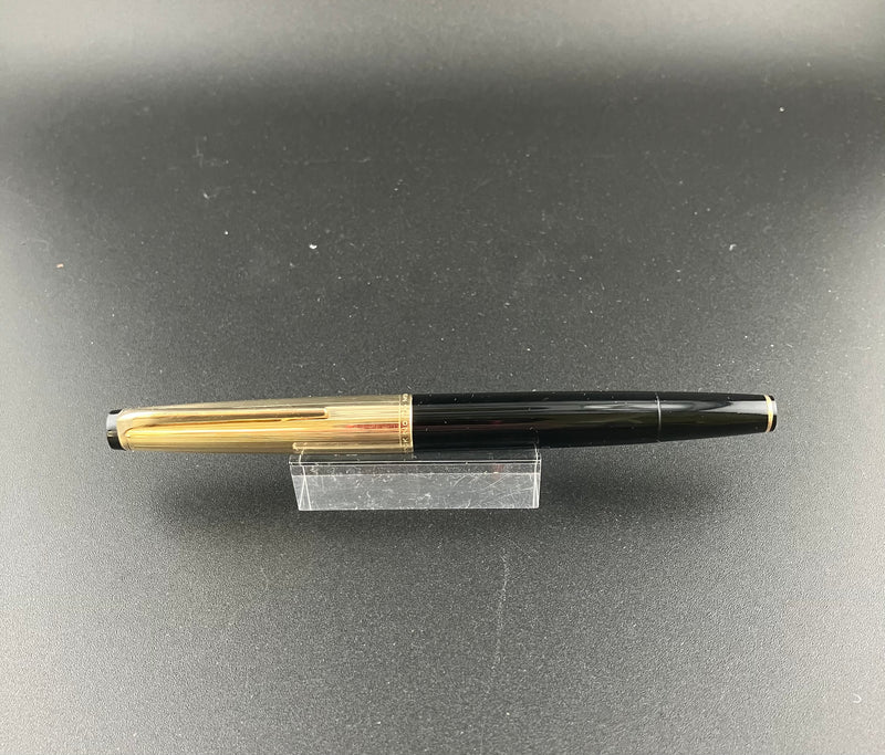 Montblanc Meisterstück No. 74 Fountain Pen 18K Gold Fine Nib Serviced Warranty