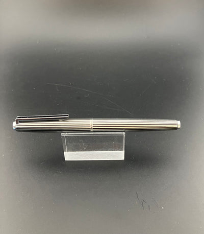 Pilot Custom Fountain Pen Black Stripe 18K WG Fine Nib K-500SS K-Series