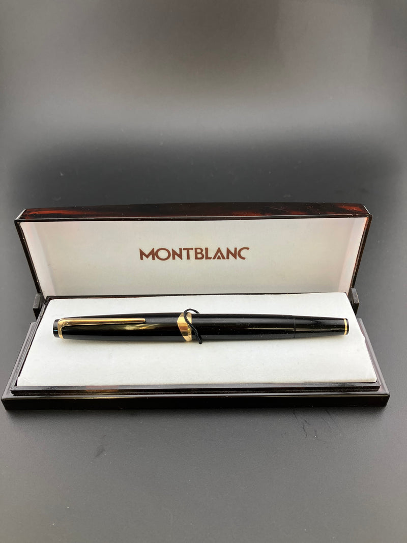 Montblanc Meisterstück No. 12 Fountain Pen 18K Fine Nib Box Serviced Warranty
