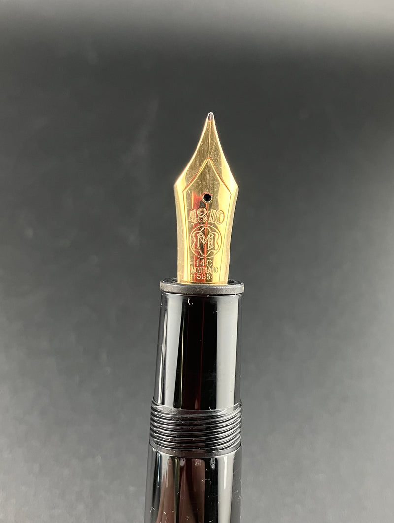 Montblanc Meisterstück No. 146 Fountain Pen 14C/14K Gold Fine Nib Serviced