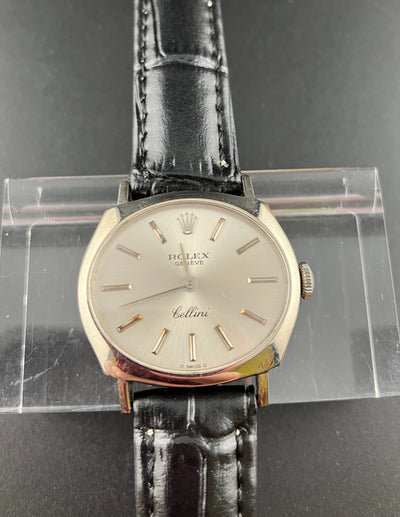 Rolex Cellini Ref. 3802 18K White Gold Case Women's Watch