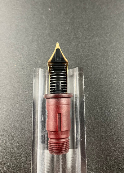 Montblanc Meisterstuck No. 146 1990's NIB Unit 14c Gold Fine - PART ONLY Burgundy