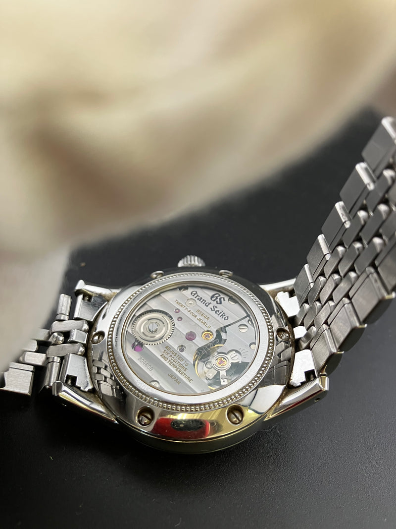 Grand Seiko SBGW035 9S64-00A0 Full Set Manual Watch Box Papers