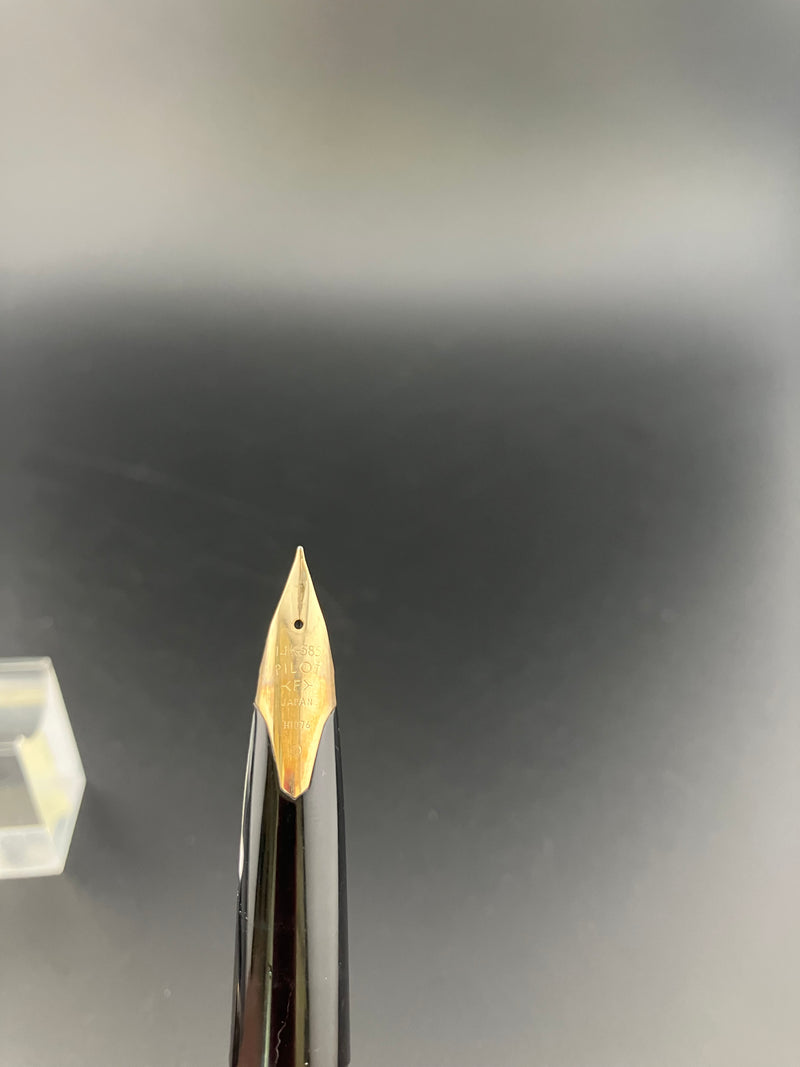 Pilot Custom Fountain Pen 14K Gold Fine Nib Parts or Repair 1976