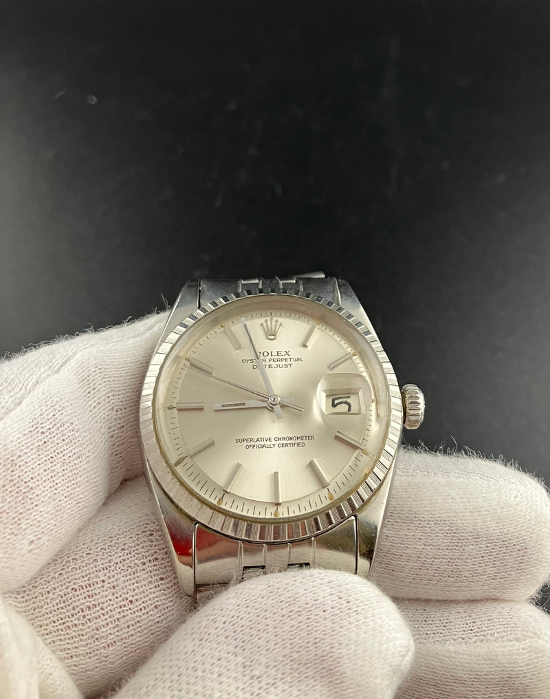 Rolex Ref. 1603 Datejust Oyster Perpetual Watch w/Box 1968