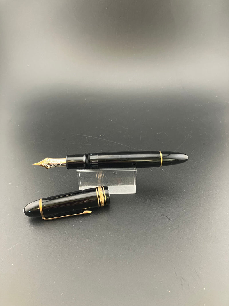 Montblanc Meisterstück No. 149 Fountain Pen 14C Fine Nib Serviced Warranty