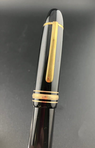 Montblanc Meisterstück No. 149 Fountain Pen Serviced Broad Oblique 14k Nib