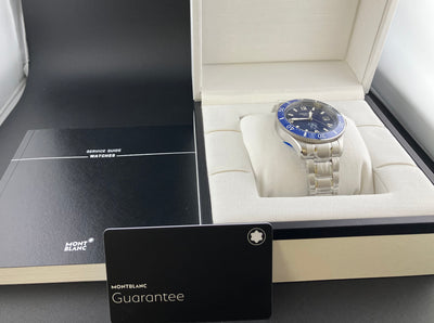 Montblanc Iced Sea Automatic Date Dive Watch New