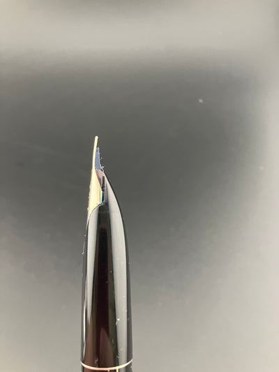Pilot Custom Fountain Pen Black Stripe 18K WG Fine Nib K-500SS K-Series