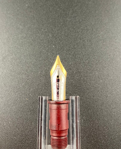 Montblanc Meisterstuck No. 146 1990's NIB Unit 14c Gold Fine - PART ONLY Burgundy