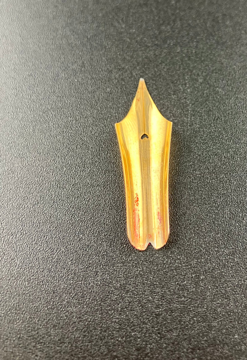 Japanese Special Eyedropper NIB Gold Plated Fine - PART ONLY