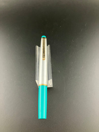 Pilot Pocket Ballpoint Pen Teal 1970s