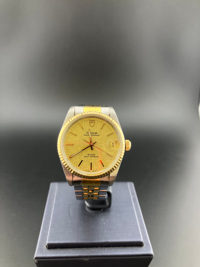 TUDOR Prince Oysterdate Ref. 72033 Automatic Two Tone Wristwatch Papers