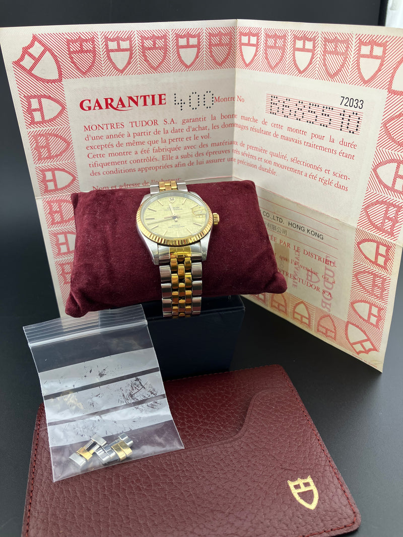 TUDOR Prince Oysterdate Ref. 72033 Automatic Two Tone Wristwatch Papers