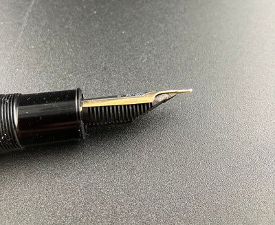 Montblanc Meisterstück No. 149 Fountain Pen 14C Broad Nib Serviced Split Ebonite