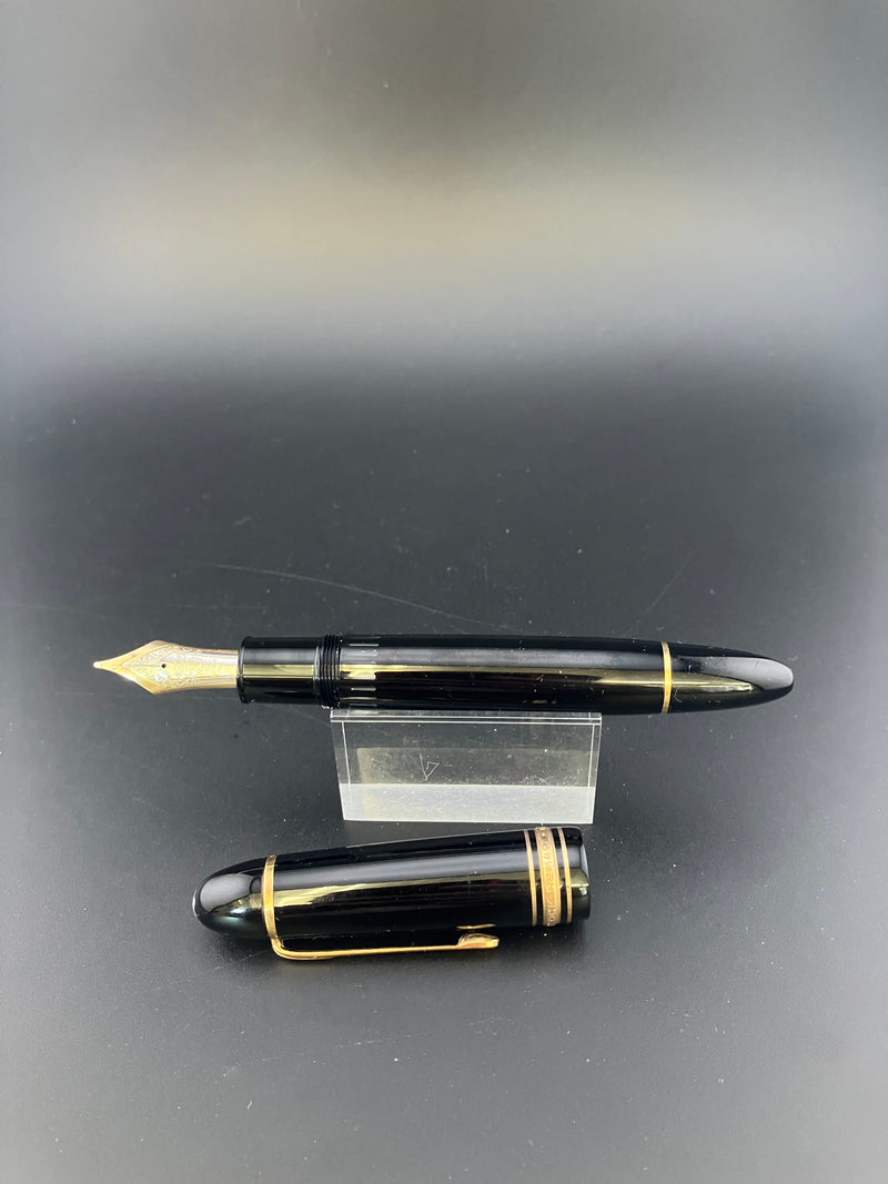 Montblanc Meisterstück No. 149 Fountain Pen 14C Medium Nib Serviced Warranty