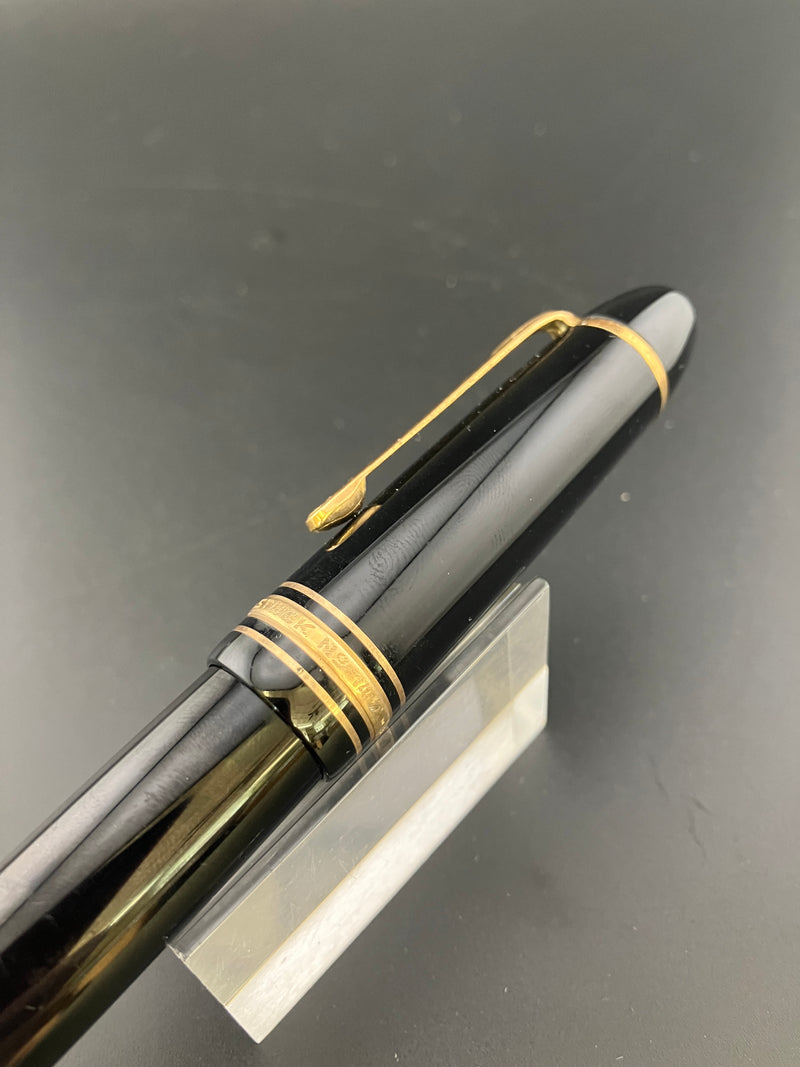 Montblanc Meisterstück No. 149 Fountain Pen 14C Medium Nib Serviced Warranty