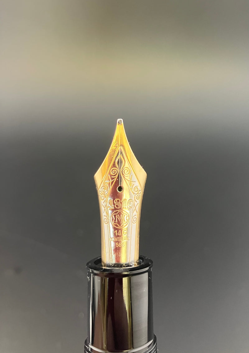 Montblanc Meisterstück No. 149 Fountain Pen 14C Medium Nib Serviced Warranty