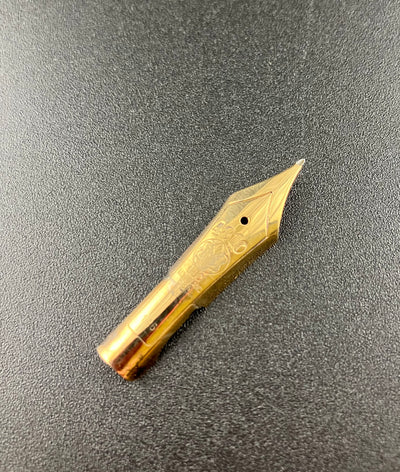 Montblanc Meisterstuck No. 146 1970's NIB 14c Gold Fine - PART ONLY - Chips
